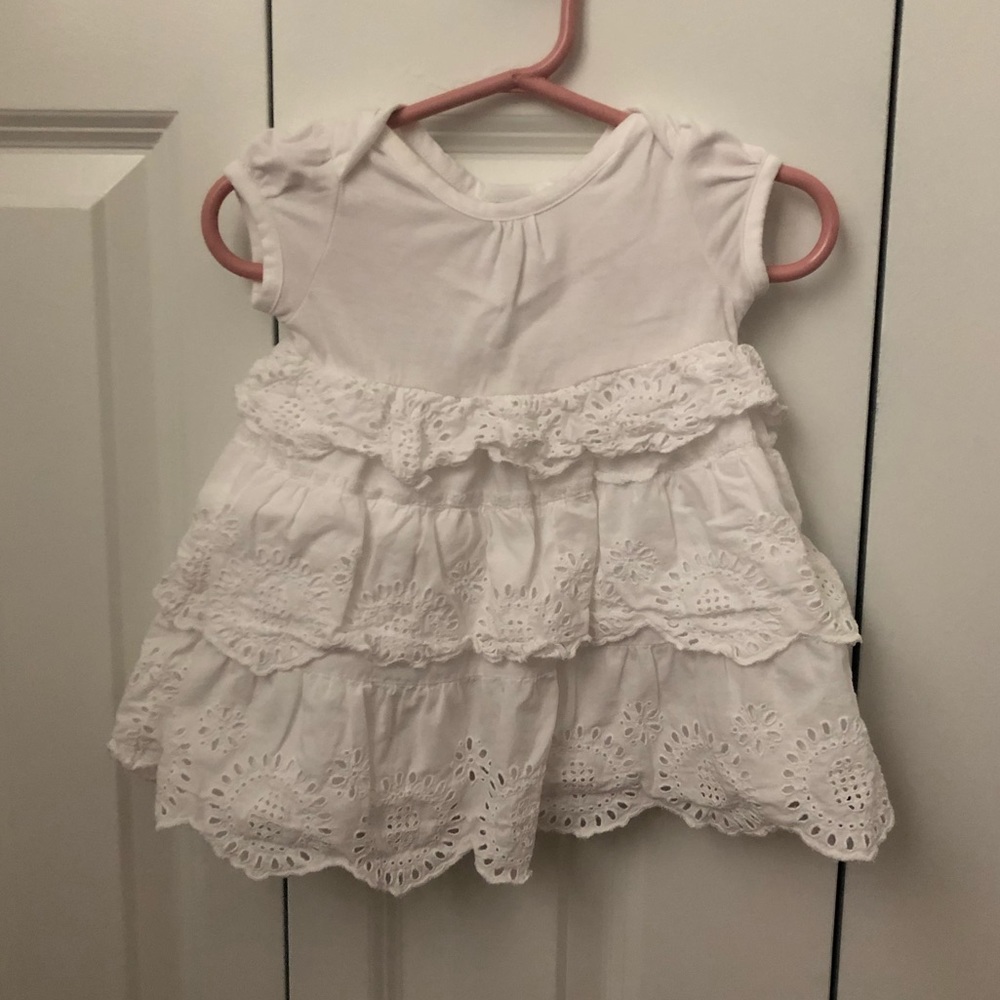 Baby Gap Cotton Ruffle layer dress